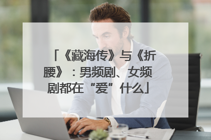《藏海传》与《折腰》：男频剧、女频剧都在“爱”什么