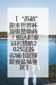 “苏超”迎来世界杯顶级赞助商！悦达起亚冠名赞助2025江苏省城市足球联赛盐城赛区