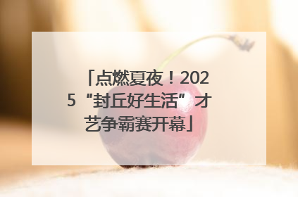 点燃夏夜！2025“封丘好生活”才艺争霸赛开幕