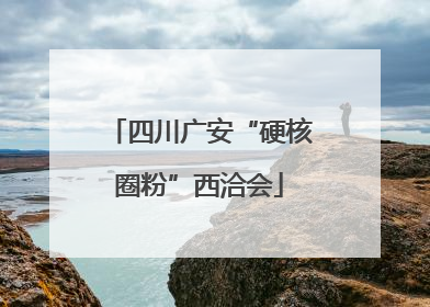 四川广安“硬核圈粉”西洽会