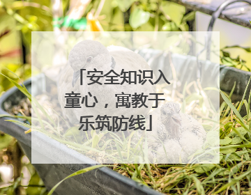 安全知识入童心，寓教于乐筑防线