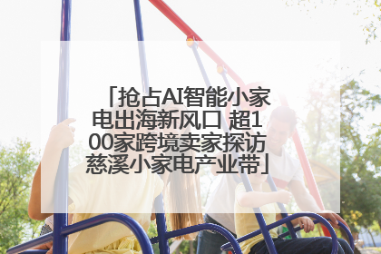 抢占AI智能小家电出海新风口 超100家跨境卖家探访慈溪小家电产业带