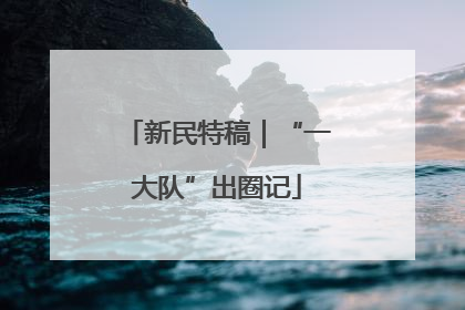新民特稿｜“一大队”出圈记