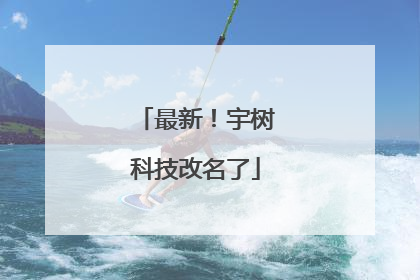 最新！宇树科技改名了