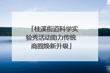 桂溪街道科学实验秀活动助力传统商圈焕新升级