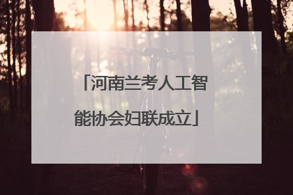 河南兰考人工智能协会妇联成立