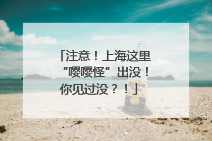 注意！上海这里“嘤嘤怪”出没！你见过没？！