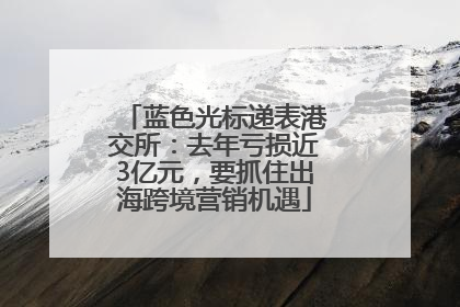 蓝色光标递表港交所：去年亏损近3亿元，要抓住出海跨境营销机遇