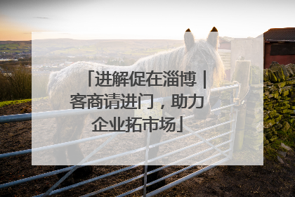 进解促在淄博｜客商请进门，助力企业拓市场
