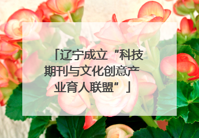 辽宁成立“科技期刊与文化创意产业育人联盟”