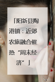 阳新县陶港镇：近郊农旅融合催热“周末经济”