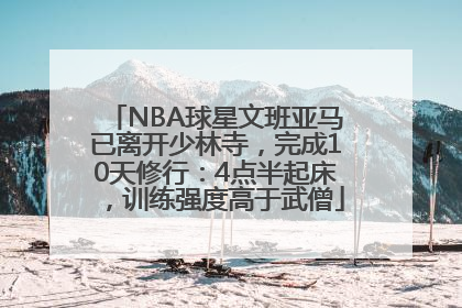 NBA球星文班亚马已离开少林寺，完成10天修行：4点半起床，训练强度高于武僧